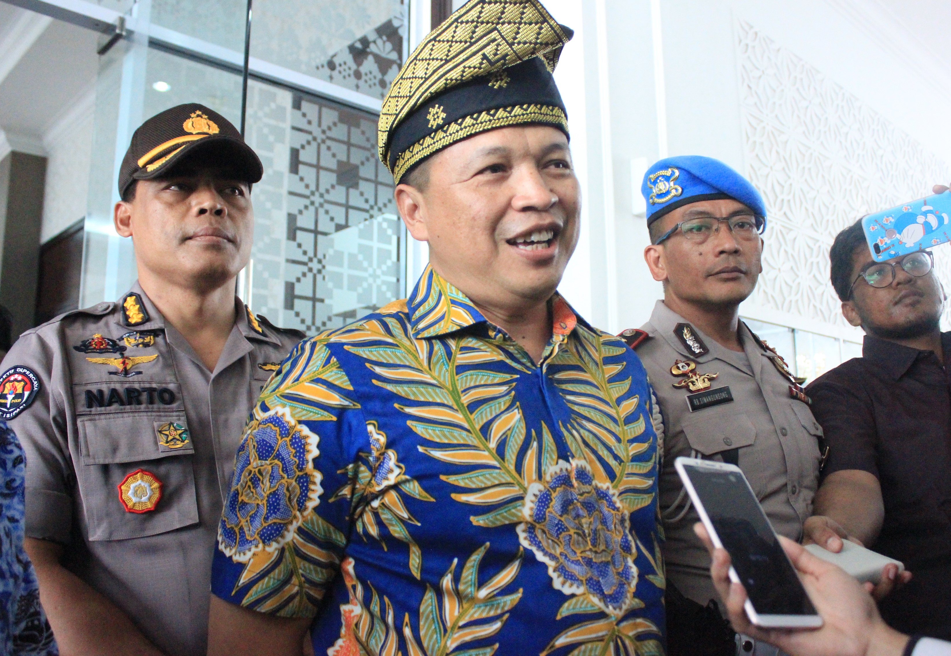 Kapolda Riau : Kedatangan Saya Disini Agar Masyarakat Lebih Damai Dan Sejahtera