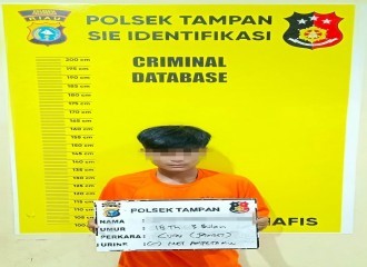Pelaku Jambret, Ditangkap Di Wilayah Hukum Polsek Tampan Polresta Pekanbaru