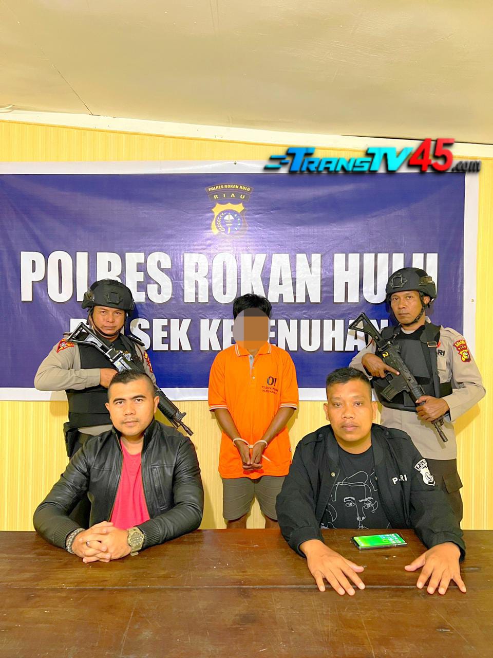 Diduga Mencuri Buah Kelapa Sawit, PT PSA Inisial ASR di Serahkan Ke Polsek Kepenuhan RIZ Jadi DPO