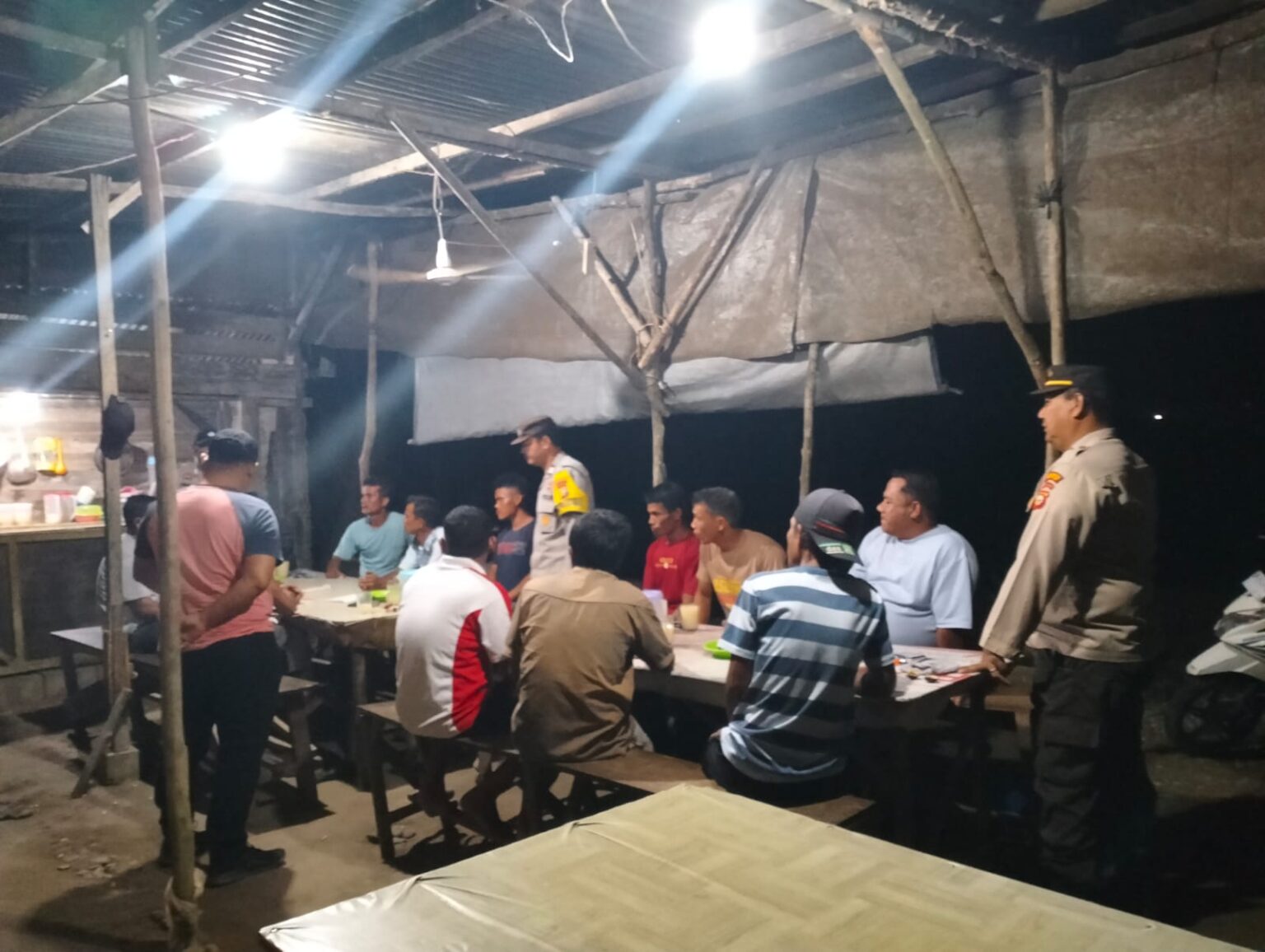Polsek Tualang Patroli Dalam Rangka Antisipasi Premanisme 
