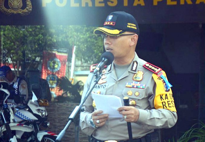 Ikut PAM TPS, 7 Orang Personel Polresta Pekanbaru Alami  Kelelahan 