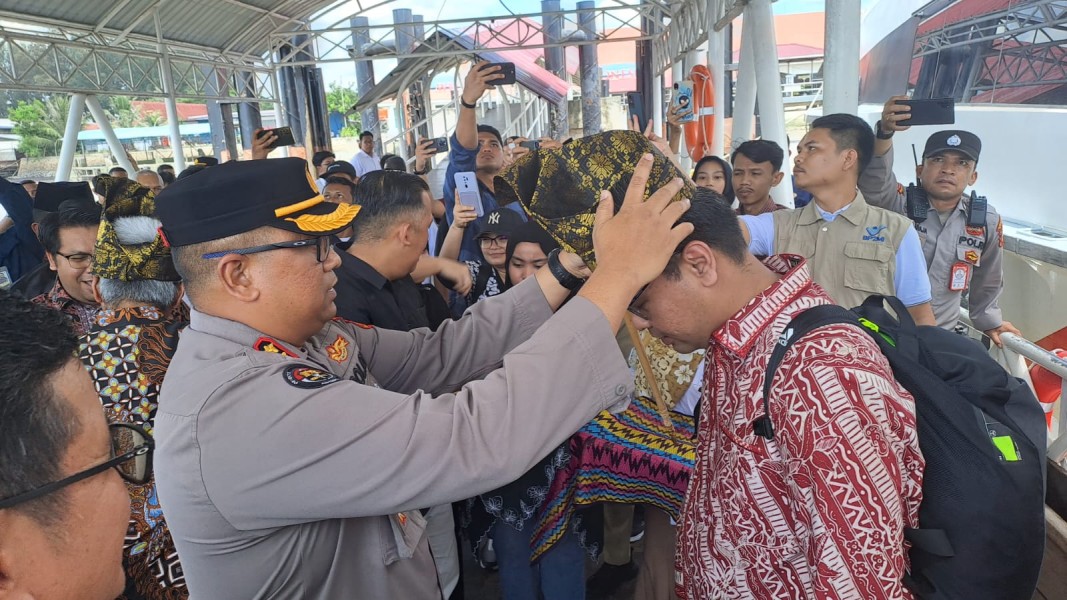 Duta Besar Republik Indonesia Untuk Malaysia Serta Rombongan Tiba di pelabuhan Internasional Pelindo Dumai