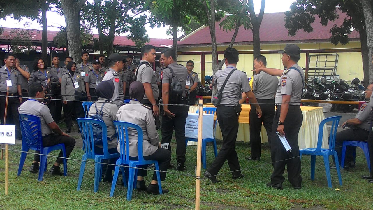 Biro Ops Polda Riau Gelar Latihan Pra Operasi Dalam Rangka Kesiapan Pilkada Riau