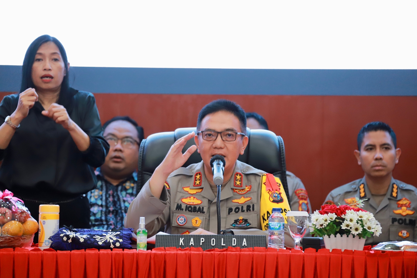 Pimpin Release Akhir Tahun 2022, Kapolda Riau Irjen Iqbal : Walau Belum Sempurna, Kami Terus Berikan Yang Terbaik Bagi Masyarakat