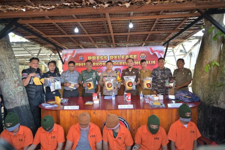 Polres Bengkalis Ungkap Kasus Peredaran Narkoba