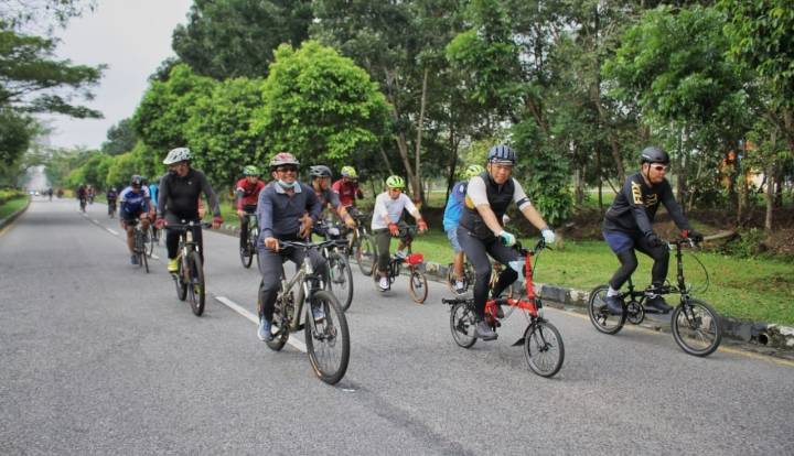 Kapolda Riau Kagumi Keindahan Kota Siak saat Goes Keliling, Arfan Usman: Masih Asri dan Hijau