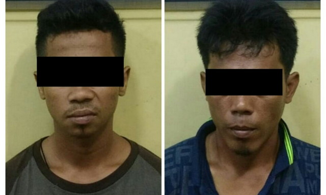Dua Pengedar Sabu di PT Ekadura Ditangkap Satres Narkoba Polres Rohul