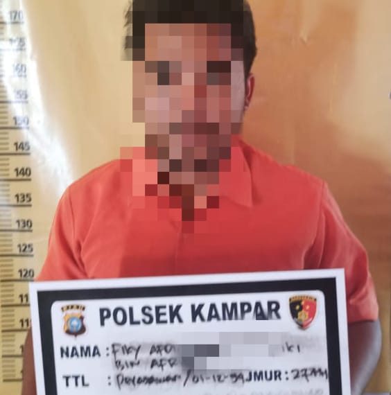Emosi Dengan Sikap Ayahnya, Pria ini Lakukan Penganiayaan dan Dilaporkan ke Polsek Kampar