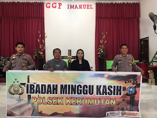 Polsek Kerumutan Kembali Gelar Minggu Kasih