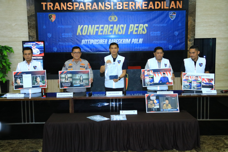 Polri Tangkap Pelaku Pelaku Deepfake yang Catut Nama Presiden, Wakil hingga Menkeu