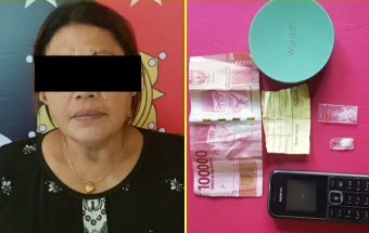 Satnarkoba Rohul Grebek Warung Wanita Asal Mahato,  Temukan  Paket Sabu