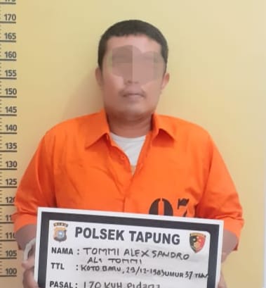 2 Dari 5 Pelaku Pengeroyokan Telah Ditangkap Polsek Tapung, 3 Lainnya Masih Dalam Pengejaran