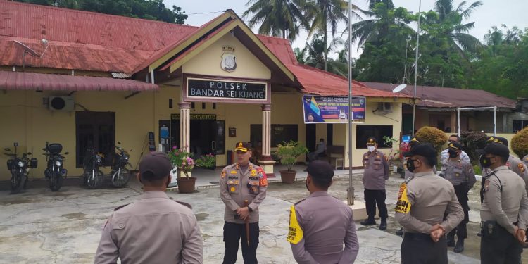 Kunker ke Polsek Bandar Sei Kijang, Ini Pesan Kapolres Pelalawan