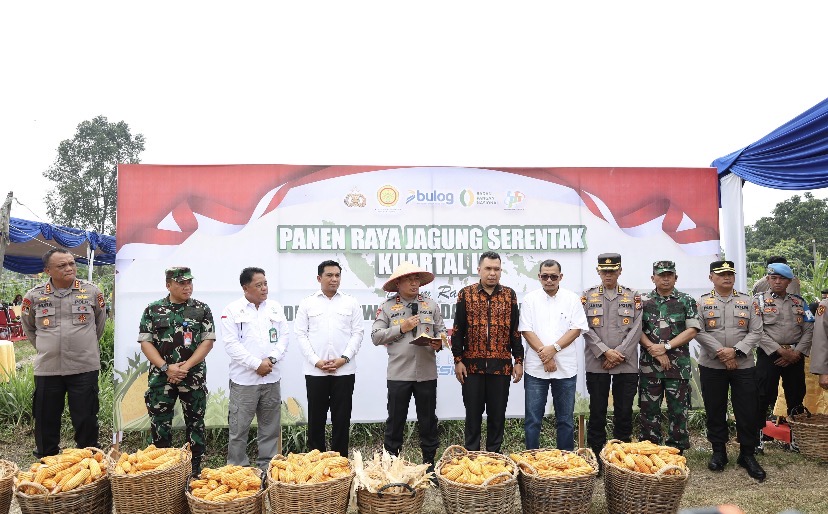 Polda Riau Gelar Panen Raya Serentak Kuartal III 2025, Wujud Nyata Sinergi untuk Ketahanan Pangan