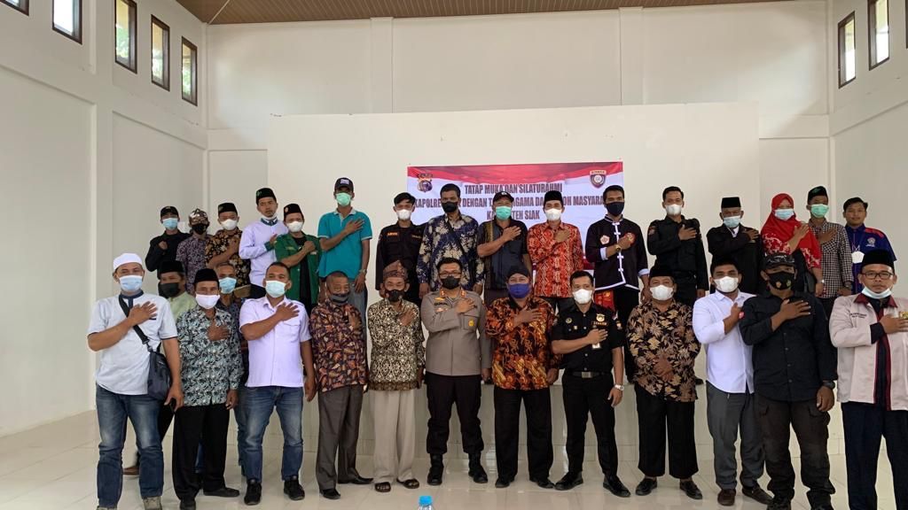 Ciptakan Situasi Kamtibmas Yang Kondusif, Polres Siak Gelar Silaturahmi dengan Berbagai Tokoh