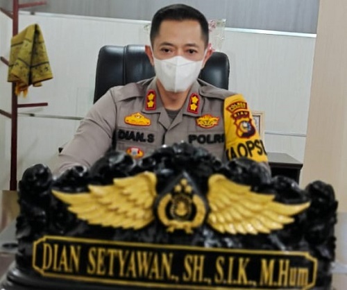 Kapolres Inhil Tegaskan Akan Sikat Abis Bagi Perorangan Atau Korporasi Jika Terlibat Karhutla Tahun 
