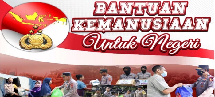 Polres Rohul Bagikan Bantuan Kemanusian di Negeri Seribu Suluk