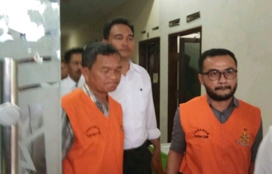 Dit Reskrimsus Polda Riau Lakukan Penahanan Pada Oknum KaDishub Kampar 