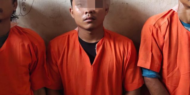 Tiga Kawanan Pelaku Curanmor Diringkus Polsek Tapung Hilir