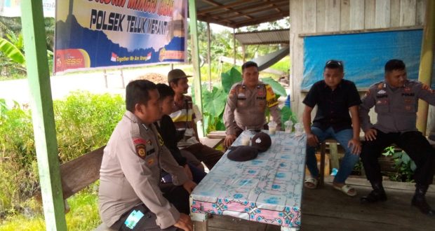 Minggu Kasih, Polsek Teluk Meranti Gelar Bersama Masyarakat