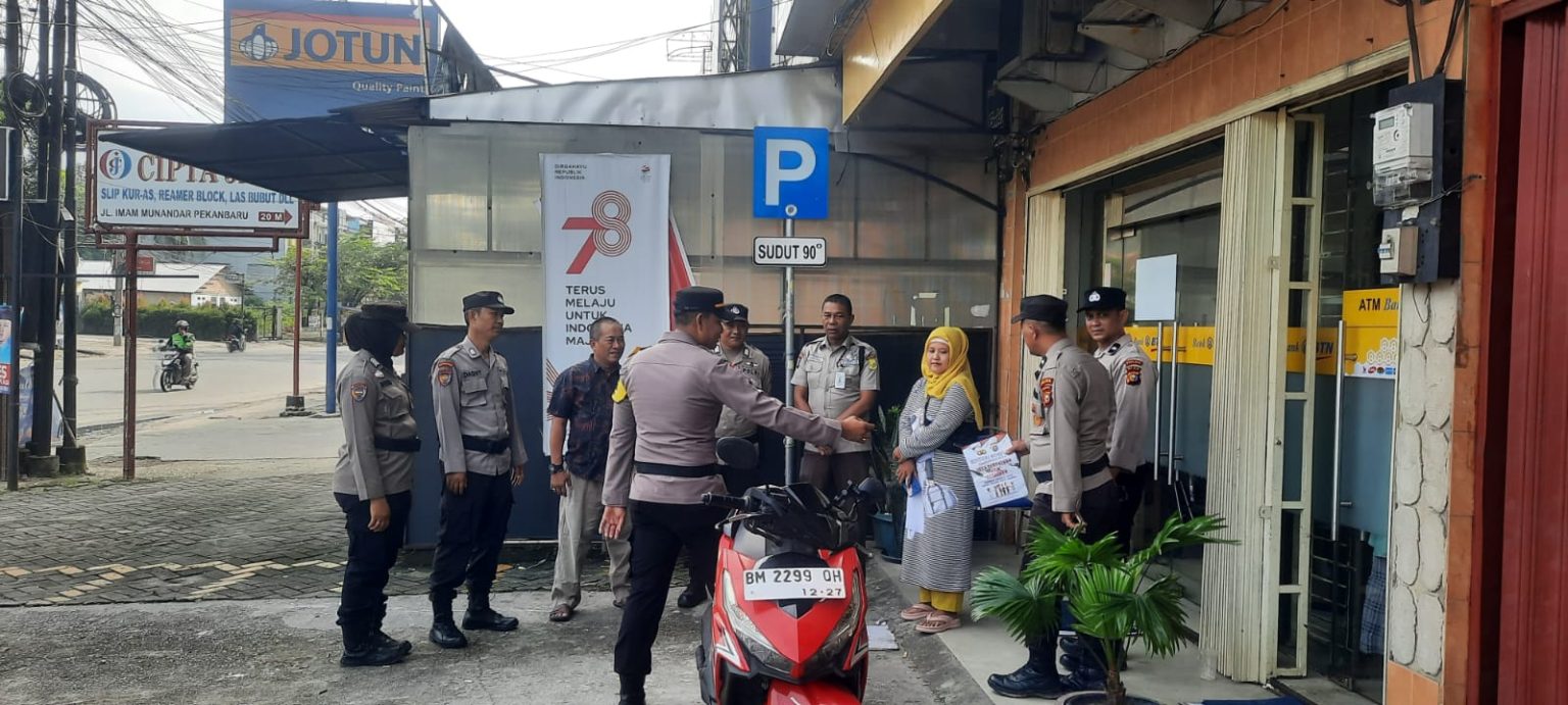 Satgas Preemtif Subsatgas Binmas Polda Riau Sambang Warga Rutin Sosialisasi dan Edukasi