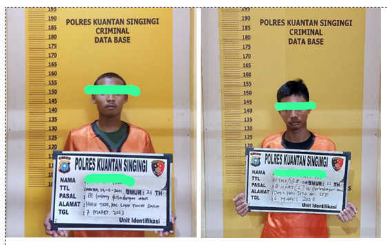 Terkait Penemuan Mayat Bayi di Pangean, Polres Kuansing Amankan Dua Pemuda