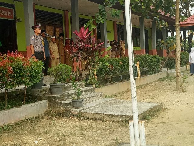 Brigadir David adakan Police Goes to School di MTS Darunnajah