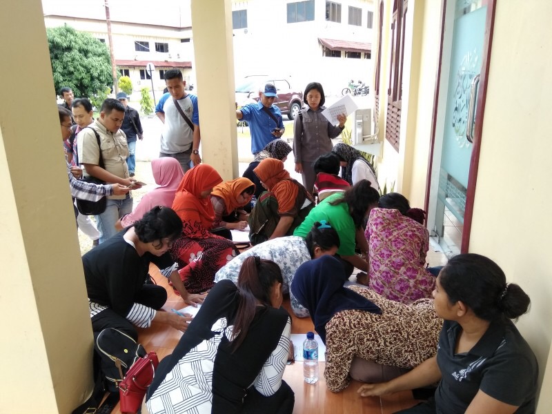 Polres Bengkalis Selamatkan 23 TKI Ilegal, Korban Tindak Pidana Perdagangan Orang