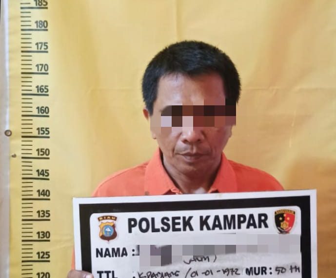 Pelaku Judi Online Sydney di Ringkus Polsek Kampar di Warung Kopi