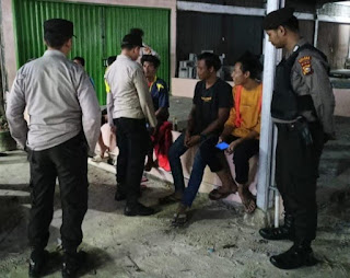 Polsek Bandar Sei Kijang Patroli Skala Besar dan Blue Light 