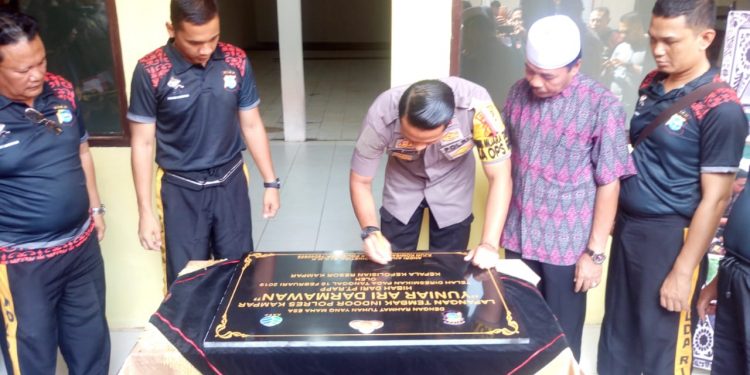 Resmikan Lapangan Tembak, AKBP Andri Ananta: Yuniar Ari Darmawan sosok yang bersahaja
