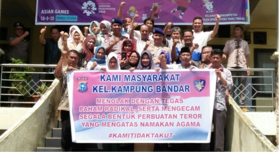Ditpolair Polda Riau Laksanakan Quick Wins Cegah Faham Anti Pancasila di pekanbaru