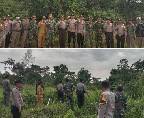 Polsek Pasir Penyu Patroli Bersama Cegah Karhutla di Dua Titik Rawan