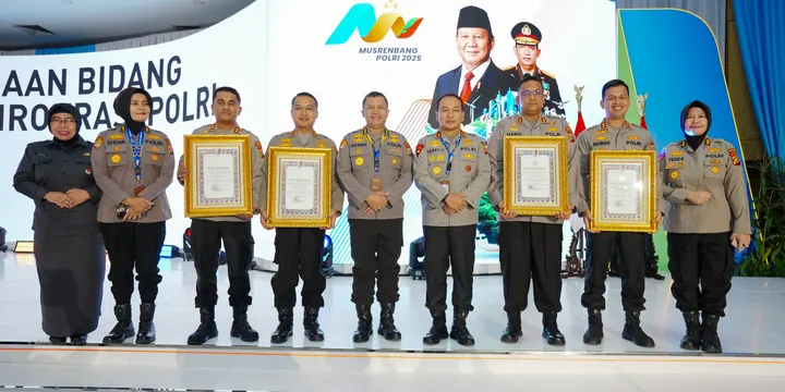 Zona Integritas Curi Perhatian, Polres Inhu Dapat Penghargaan Kapolri
