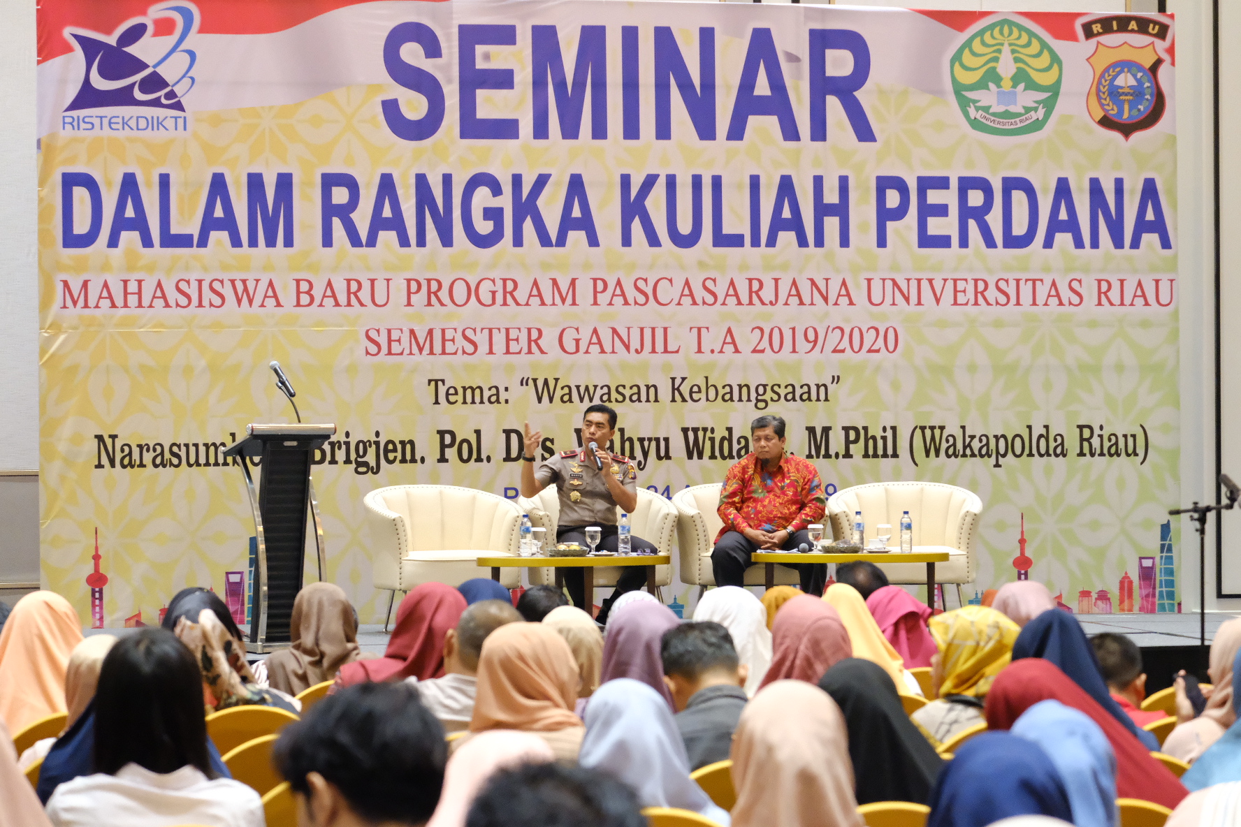 Waka Polda Riau Menjadi Narasumber di Universitas Riau