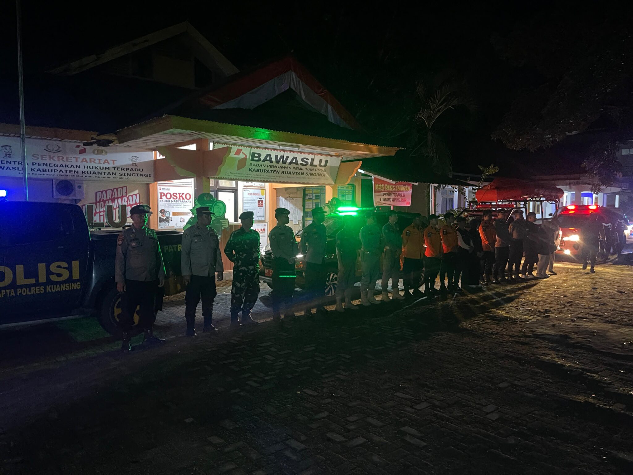 Polres Kuansing Patroli Skala Besar untuk Antisipasi Gangguan Kamtibmas dan Tahun Baru Imlek 2576