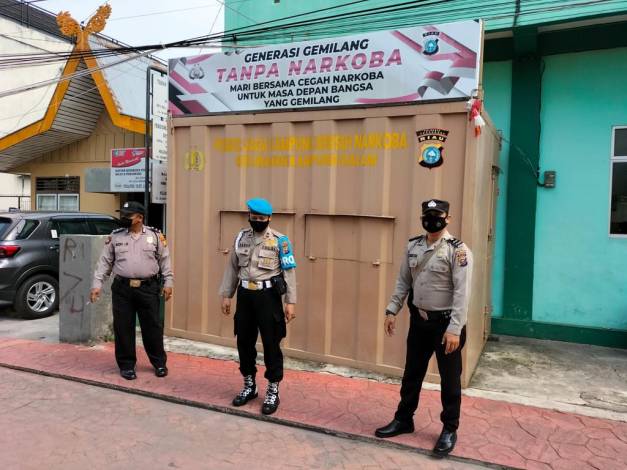 Datangi "Markas Narkoba" di Pekanbaru, Ini yang Dilakukan Polisi