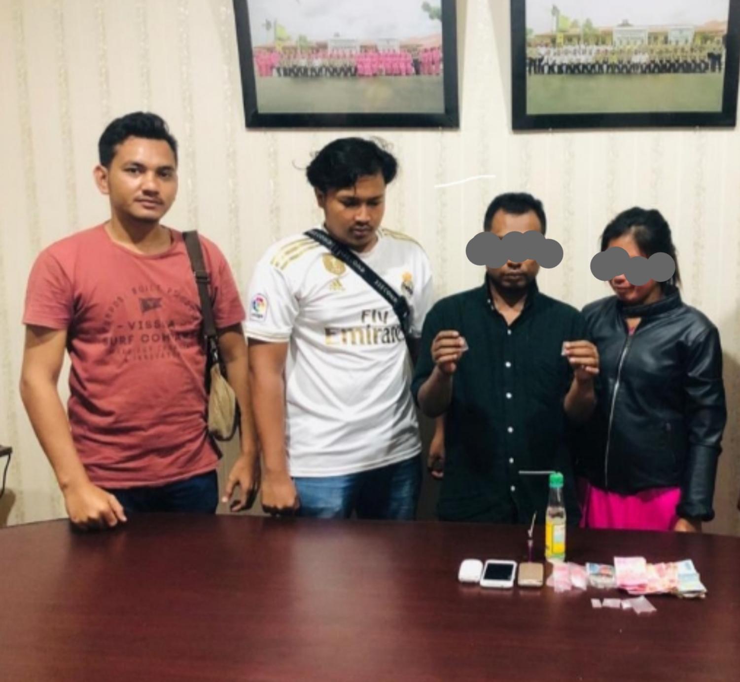 Pasuntri Jadi Pengedar Shabu, Kedapatan Sembunyi Dikediaman Orang Tua