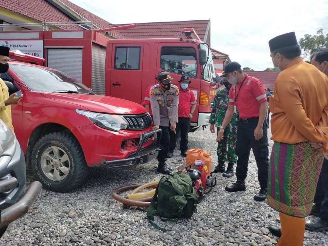 Gerak Cepat Polsek dan Pemcam Koto Gasib Cegah Karhutla