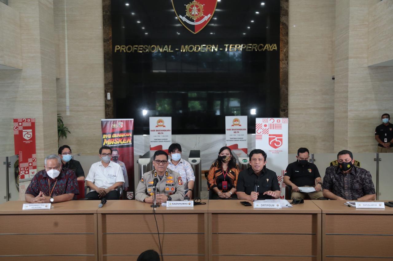 Bareskrim Polri Tetapkan 8 Orang Sebagai Tersangka Kebakaran Kejagung