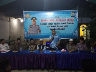 Kapolres Dumai Laksanakan Kegiatan Safari Kamtibmas