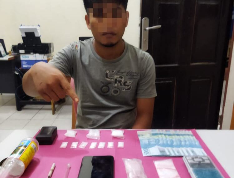 Pengedar dan Bandar Shabu Ditangkap Resnarkoba Polres Kampar di Wilayah Bangkinang