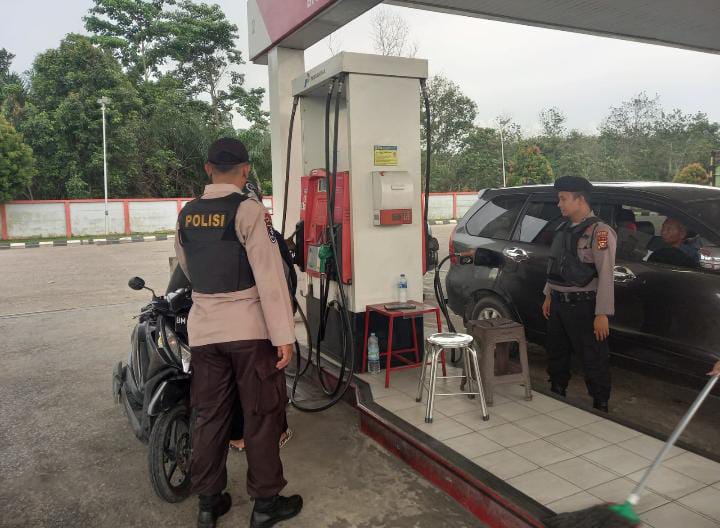 Cegah C3 dan Kejahatan Lain, Polsek Bandar Sei Kijang Melaksanakan Patroli KRYD