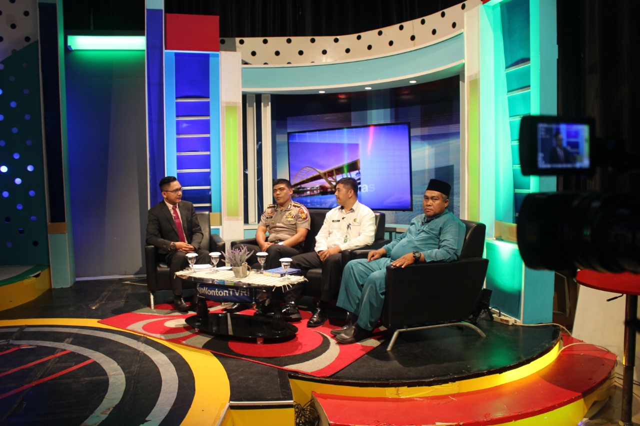 Kabid Humas Polda Riau Dialog Interaktif TVRI â€œPenegakan Hukum Kasus Perambahan Hutanâ€