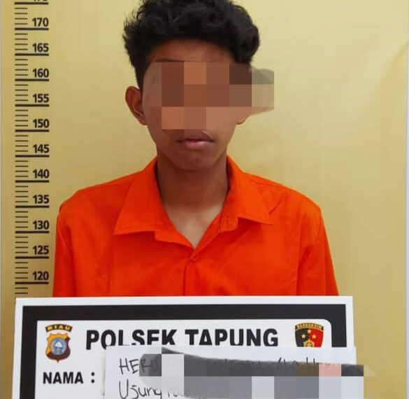 Bawa Kabur Anak Gadis Dibawah Umur, Pemuda ini Ditangkap Polsek Tapung