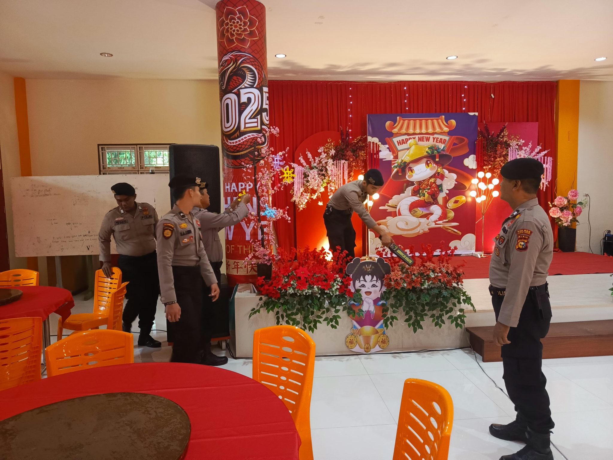 Kapolres Kuansing Pastikan Perayaan Imlek 2576 Kongzili Tahun 2025 Aman