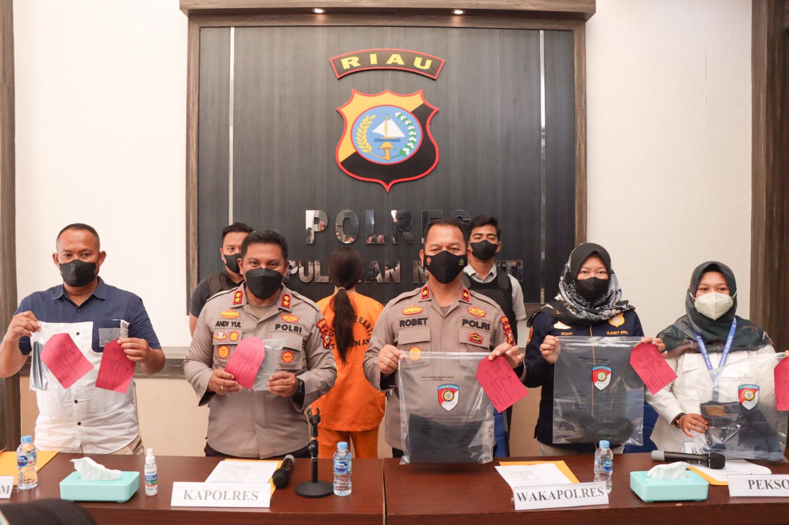 Polres Meranti Ungkap Human Trafficking, Pelaku Ternyata Seorang Wanita Muda