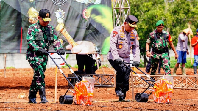Polri Dukung Penuh Ketahanan Pangan Nasional Melalui Satgas Pangan