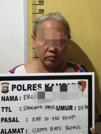 Berkas Perkaranya Dinyatakan Lengkap, Wanita Tersangka Kasus Penipuan ini Ditangkap Polisi