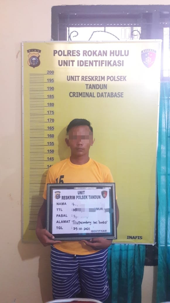 Terduga Pelaku Penganiyaan Diamankan Personil Polsek Tandun